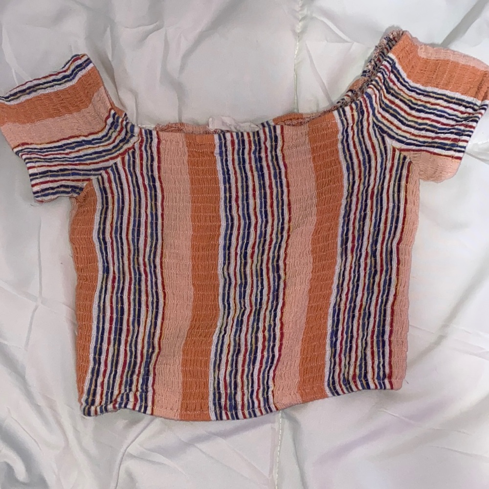 Preppy crop top